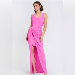 One33 Social Darcy Pink‎ 6 Womens Long Maxi Dress